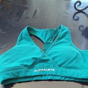 Alphalete Teal Sports Bra